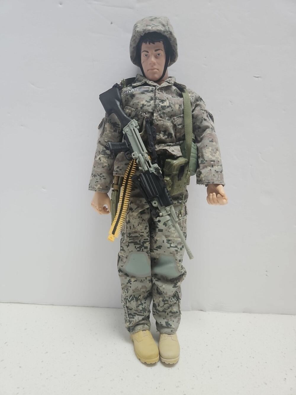 1996 Hasbro Pawtucket GI Joe 12" Action Figure Jointed with Accessories